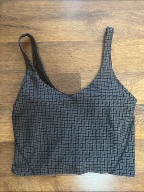 Gilly Hicks Houndstooth Check Sports Tank Size Medium
